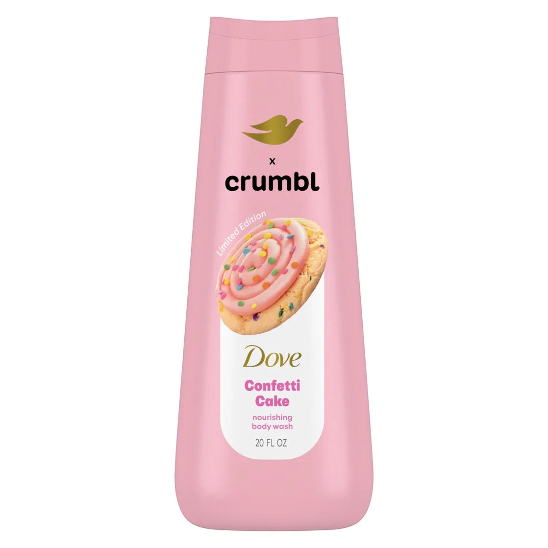 Crumbl Limited Edtion Body Wash Confetti Cake, 20 Fl Oz