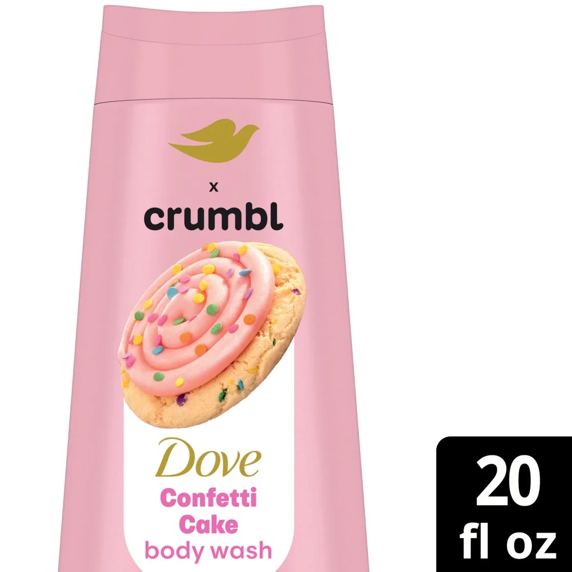Crumbl Limited Edtion Body Wash Confetti Cake, 20 Fl Oz